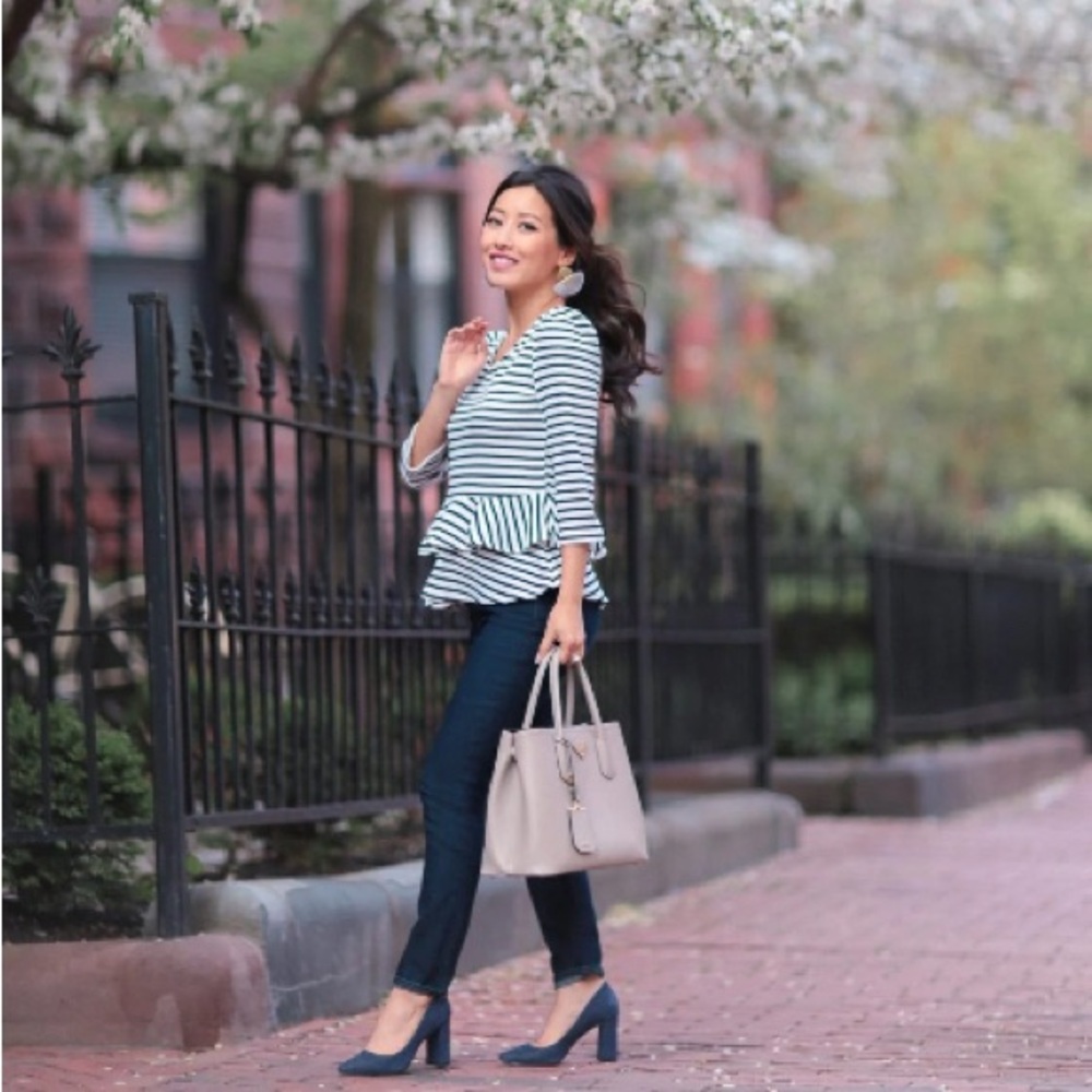 Striped tunic